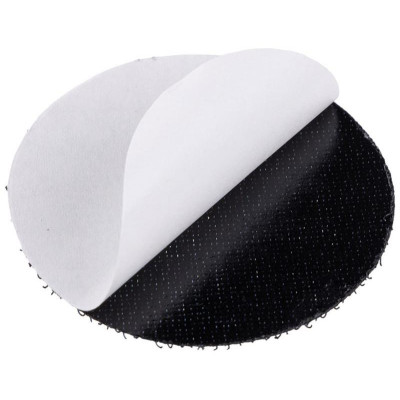 110048 Липучки-крепления самоклеящиеся круглые ' Рыжий Кот' , 5шт, черный-2