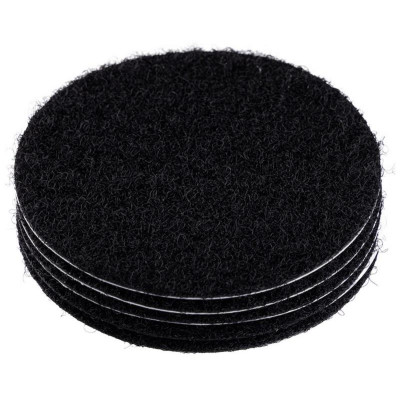 110048 Липучки-крепления самоклеящиеся круглые ' Рыжий Кот' , 5шт, черный-3