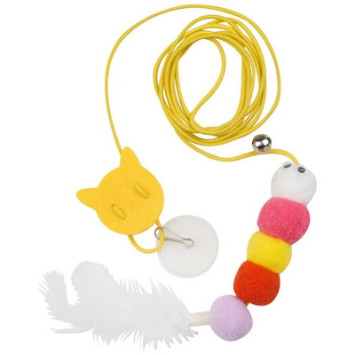 110072 Игрушка-дразнилка для кошек с гусеницей-1