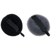 110079 Набор мочалок (спонжей) 'Рыжий Кот' BW (2шт, 12см) черный