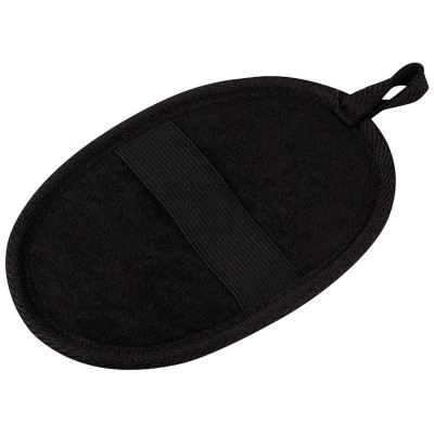 110080 Мочалка массажная BW 'Рыжий Кот', 11x16см, черный-1