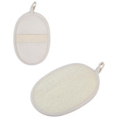 110081 Мочалка массажная BW 'Рыжий Кот', 11x16см, бежевый