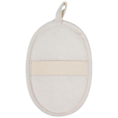 110081 Мочалка массажная BW 'Рыжий Кот', 11x16см, бежевый-2