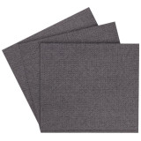 110287 Салфетки из целлюлозного волокна 'Рыжий кот' 3шт (34х38см) темно-серый