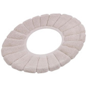 110395 Сиденье для унитаза Рыжий кот (мягкое) бежевый