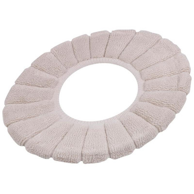 110395 Сиденье для унитаза Рыжий кот (мягкое) бежевый