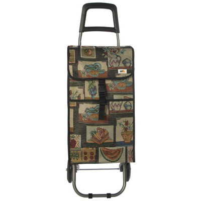 110652 Тележка с сумкой складная ' Натюрморт' -1