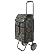 110653 Тележка с сумкой складная 'Орнамент'