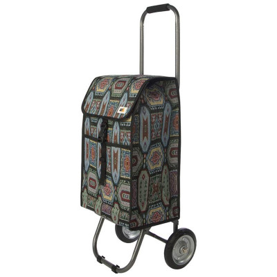 110653 Тележка с сумкой складная 'Орнамент'