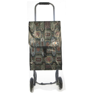 110653 Тележка с сумкой складная 'Орнамент'-3