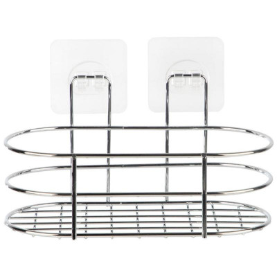 110762 Корзинка подвесная овальная BASIC хром-1