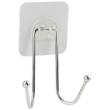 110763 Крючок двойной BASIC хром