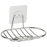 110764 Мыльница подвесная овальная BASIC хром