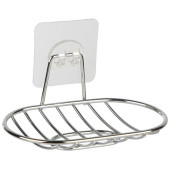 110764 Мыльница подвесная овальная BASIC хром