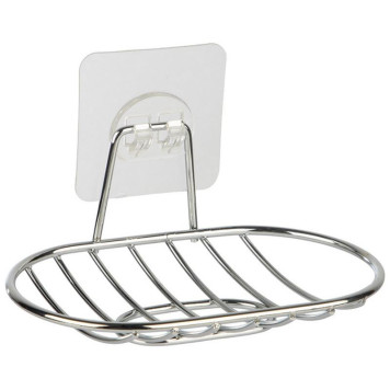 110764 Мыльница подвесная овальная BASIC хром