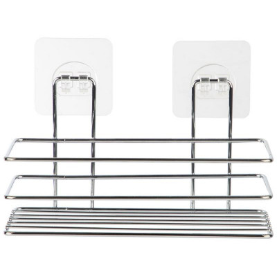 110765 Полка подвесная малая BASIC хром-1