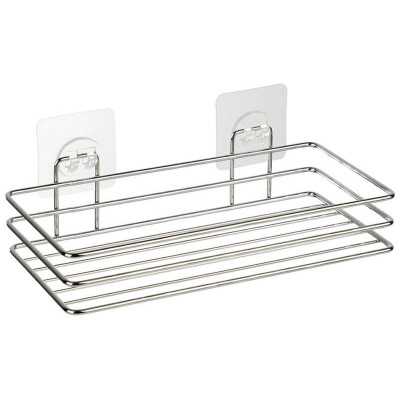 110766 Полка подвесная большая BASIC хром
