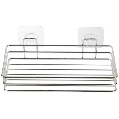 110766 Полка подвесная большая BASIC хром-1