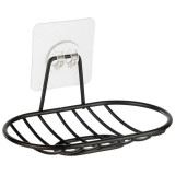 110778 Мыльница подвесная овальная BLACK