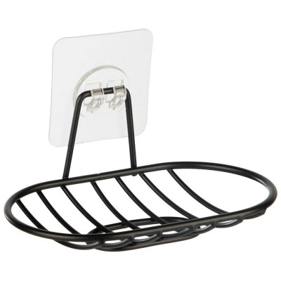 110778 Мыльница подвесная овальная BLACK