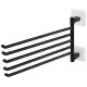110785 Держатель для полотенец настенный (5 спиц, 27.5х5х17см)