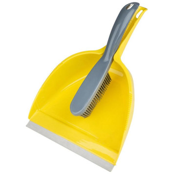 110871 Комплект для уборки 'Рыжий кот' SILIX щетка силиконовая с совком