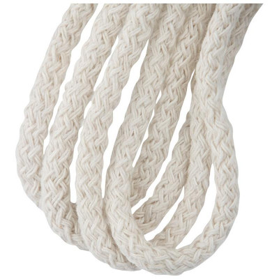 110933 Шнур хлопковый плетено-вязаный, d6мм (20 метров)-2