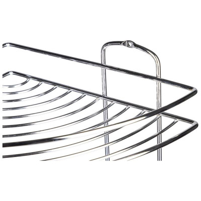 111178 Полка угловая 3-ярусная BASIC, хром-1