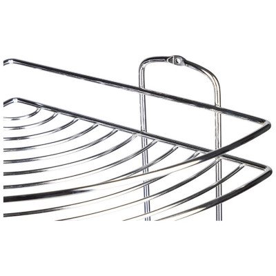 111181 Полка угловая 4-ярусная BASIC, хром-2