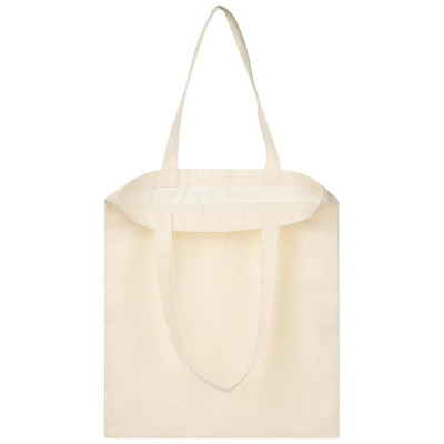 111443 Сумка-шоппер, без застежки, бежевая-1