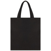 111444 Сумка-шоппер, без застежки, черная