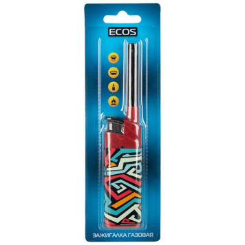 157831 Зажигалка газовая ECOS 089С-3
