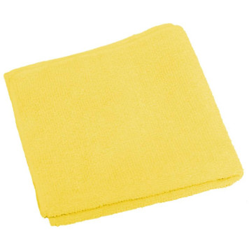 310203 Салфетка из микрофибры M-02 'Рыжий кот', желтый, размер 30х30см
