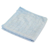 310207 Салфетка из микрофибры вафельная M-03 'Рыжий кот', голубой, размер 30х30см