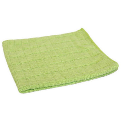 310226 Салфетка из микрофибры M-03 вафельная (универс.), цвет: зеленый, размер: 30х30см-1