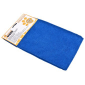 310236 Тряпка для пола из микрофибры M-02F-L 'Рыжий кот', синий, размер 50х60см