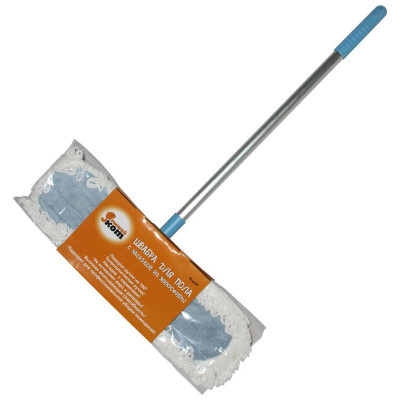 310320 Швабра для пола с насадкой из микрофибры МорМ7 (алюм. телескоп. ручка)-1