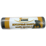 310370 Мешки для мусора особо прочные' Рыжий кот' , 30л (25шт/рул) черные