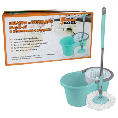 310449 Швабра 'Торнадо' в комплекте с ведром МорМ18