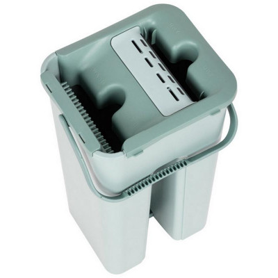 310459 Швабра для пола с насадкой из микрофибры и ведром Clean hands-3