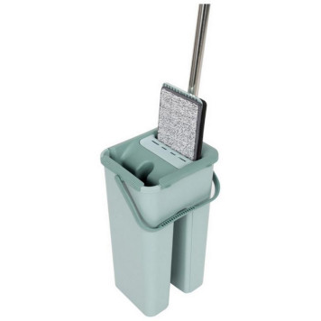 310459 Швабра для пола с насадкой из микрофибры и ведром Clean hands-6