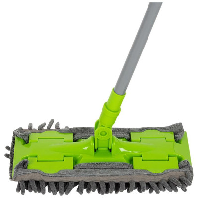 310460 Швабра для пола с насадкой из микрофибры CLAMP на защелках