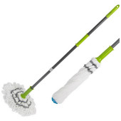 310482 Швабра для пола 'ТВИСТ лайт' с насадкой из микрофибры Рыжий кот