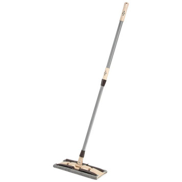 310501 Швабра для пола с насадкой из микрофибры с зажимным механизмом-1