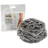 310568 Губка металлическая для посуды, спираль, вес 12 гр., 1шт
