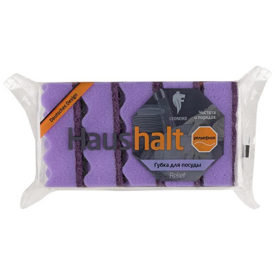 310575 Губка д/посуды 'Relief' Leonord (5шт)-5