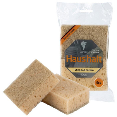 310576 Губка д/посуды 'Sisal' Leonord (2шт)