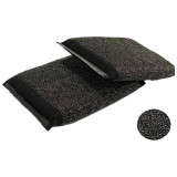 310585 Губка абразивная для сильных загрязнений с металлизированной нитью (2шт)