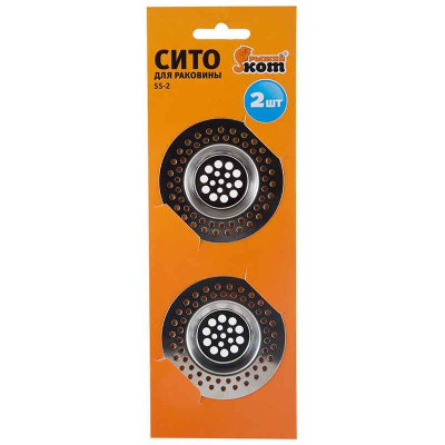 310861 Сито для раковины SS-2 'Рыжий кот' в упаковке 2шт.-1