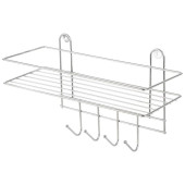 310865 Полка настенная 'Рыжий кот' Lecco Plus (4 крючка) 310865 Полка настенная 'Рыжий кот' Lecco Plus (4 крючка)